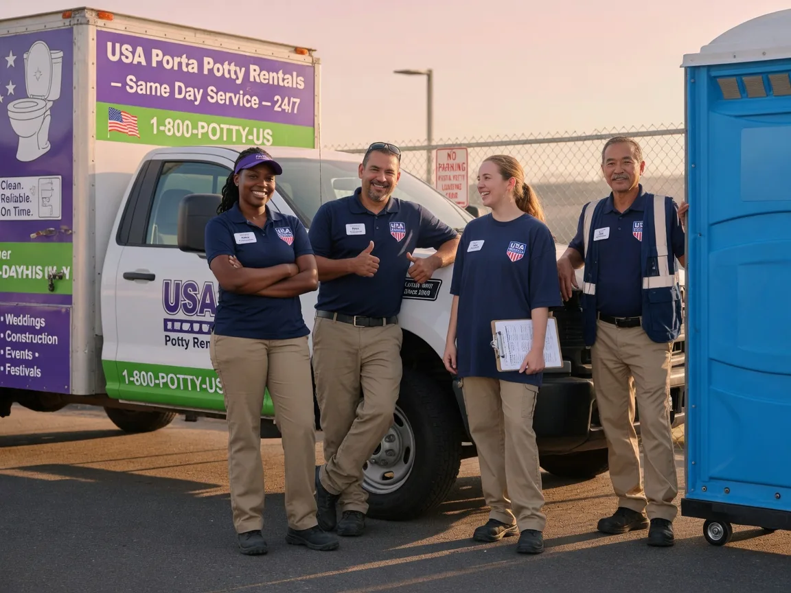 Porta Potty Rental company in Middleburg, NC